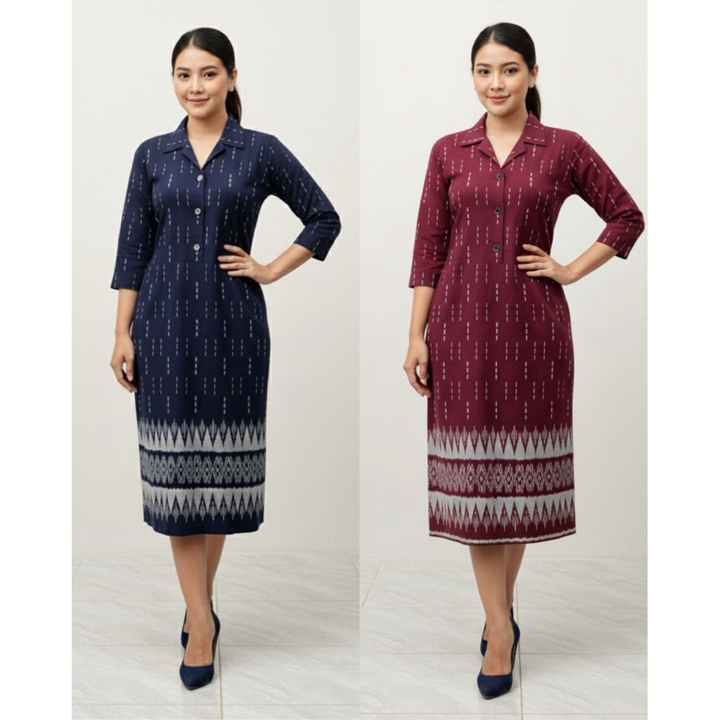 KEMEJA PREMIUM WOVEN DRESS - WOVEN DRESS AND WOVEN SHIRT
