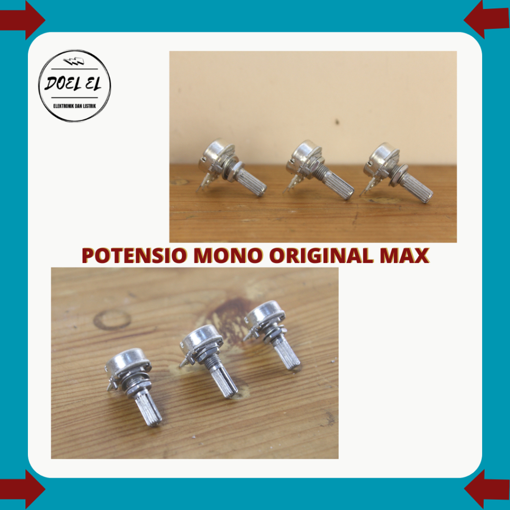 POTENSIO MONO ORIGINAL MAX 50K 100K ผลิตในไต้หวัน