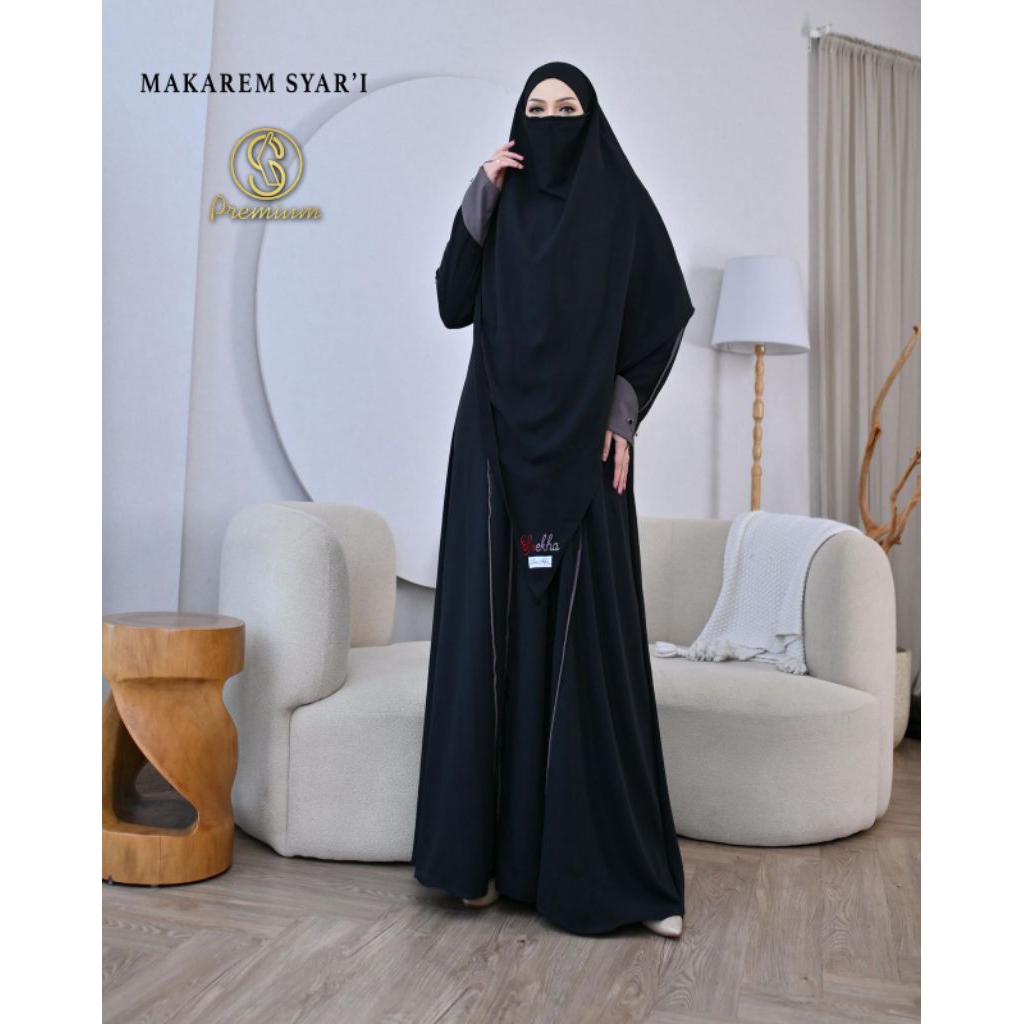 ล่าสุด Syari Gamis Makartem Syari By Soekha Premium / Contemporary Syari Gamis / หรูหรา Syari Gamis