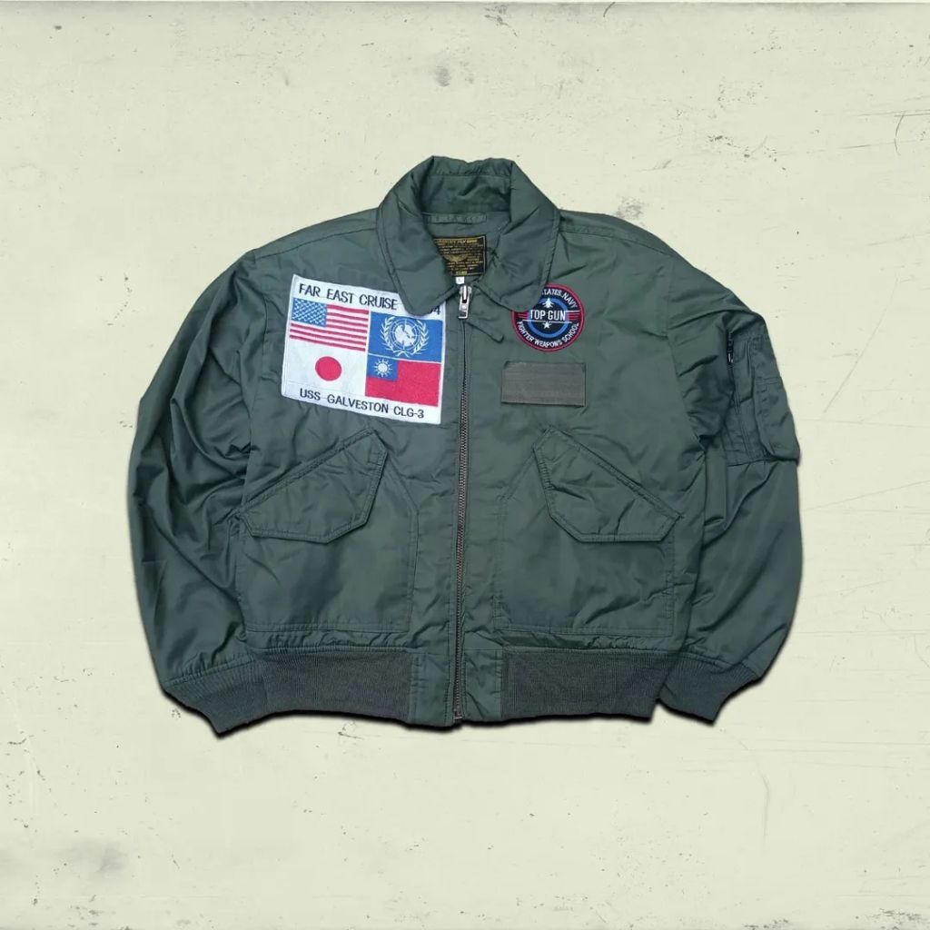 CWU 45/P Flight Jacket โดย GQ Ford Bomber Jacket ไม่ใช่ Avirex Alpha Industries Mcgregor aviator top