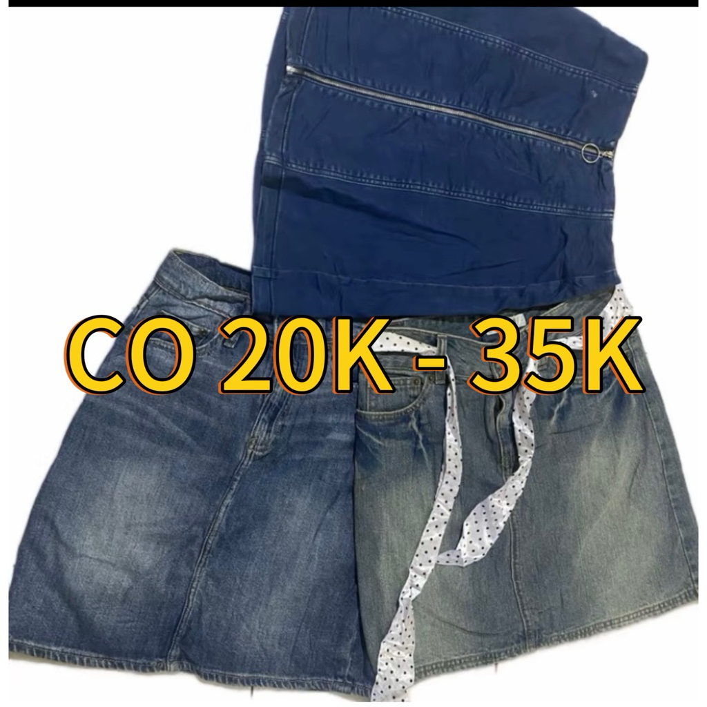 SHORT JEANS SKIRT CO 20K - 35K