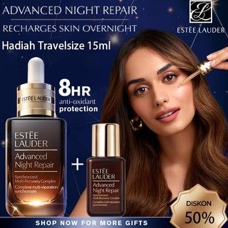 Estee Lauder Advanced Night Repair Serum 15ML/50ML/ Estee Lauder ANR Synchronized Multi Recovery Complex - Anti-Aging/ Hydrating/ Merawat Skin Barrier/ Face Serum