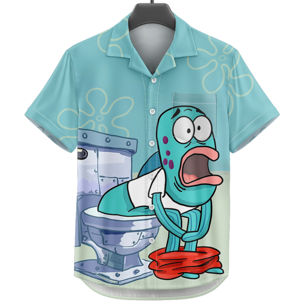 KEMEJA GOKS เสื้อ S-5XL Beach Motif ผู้ชายผู้หญิง Bali Beach Surfing Hawaiian 869 HAROLD