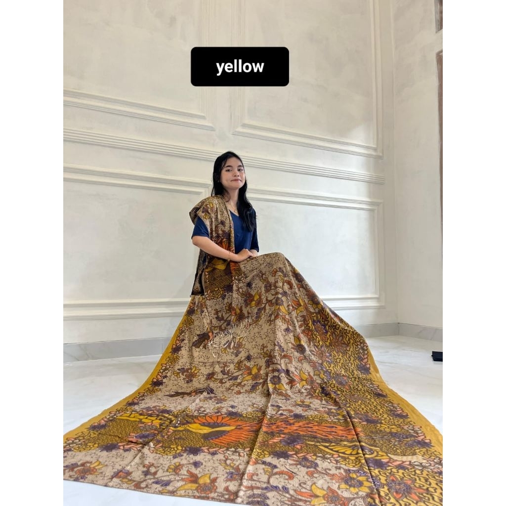 ORIGINAL PLUS ORIGINAL PARIS CENDRAWASIH V4 ATBM SILK KAMEN PLUS SHAWL