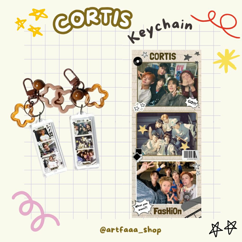 พวงกุญแจ GANTUNGAN Cortis, ที่แขวนคอร์ติส, cortis bagcharm, coris, bighit, cortis, ที่แขวนไอดอลเกาหล