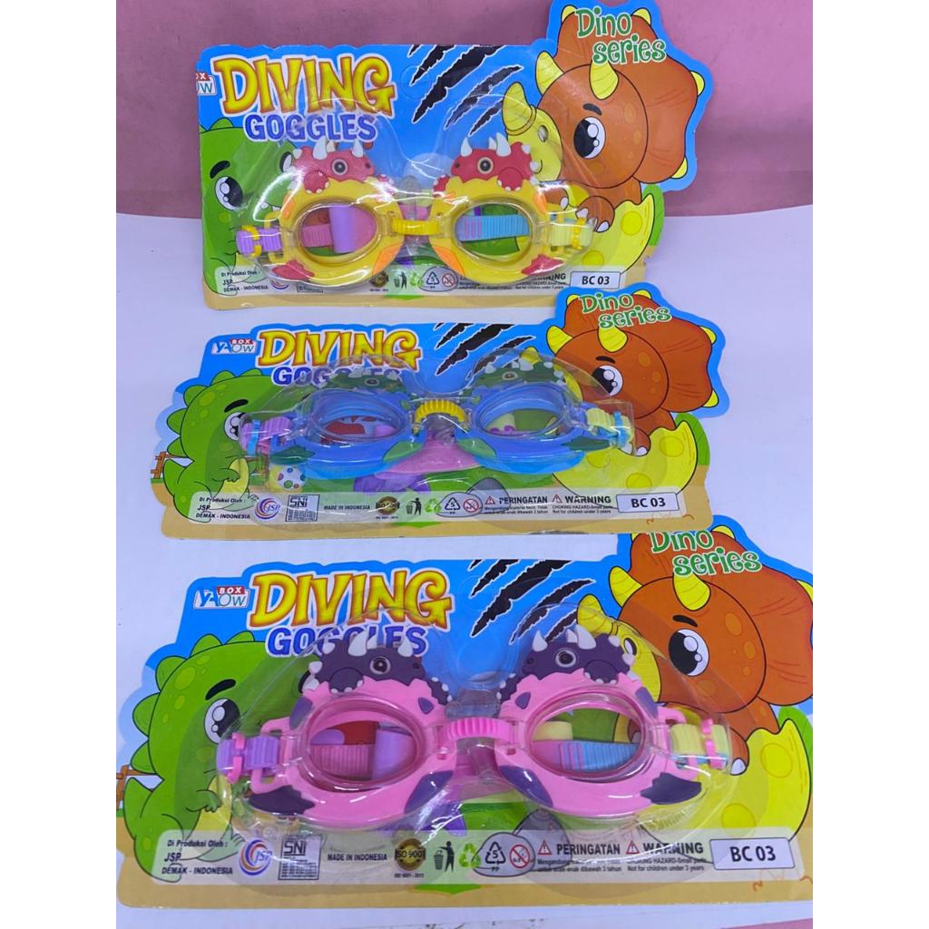 DENO BC 03 CHARACTER DIVING GOGLES SWIMMING GOGGLES