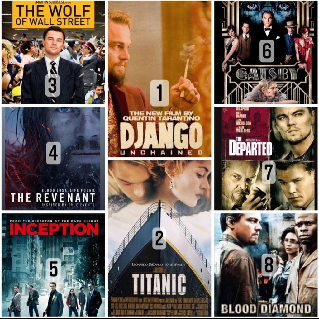 FiIm Leonardo DiCaprio 720p HD Collection (FD 32gb)