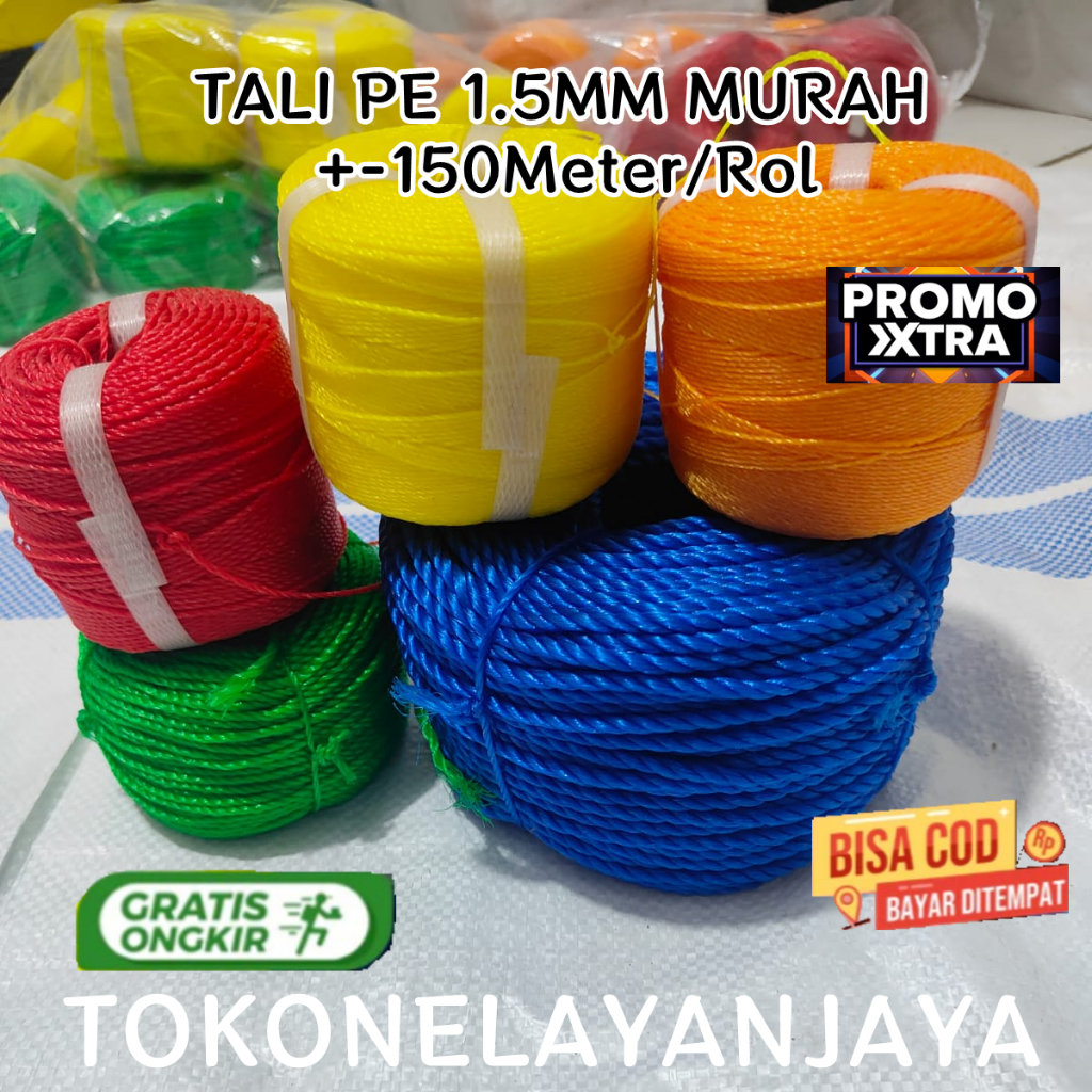 QUALITY LATO ROPE/PE ROPE 1MM-2.5MM