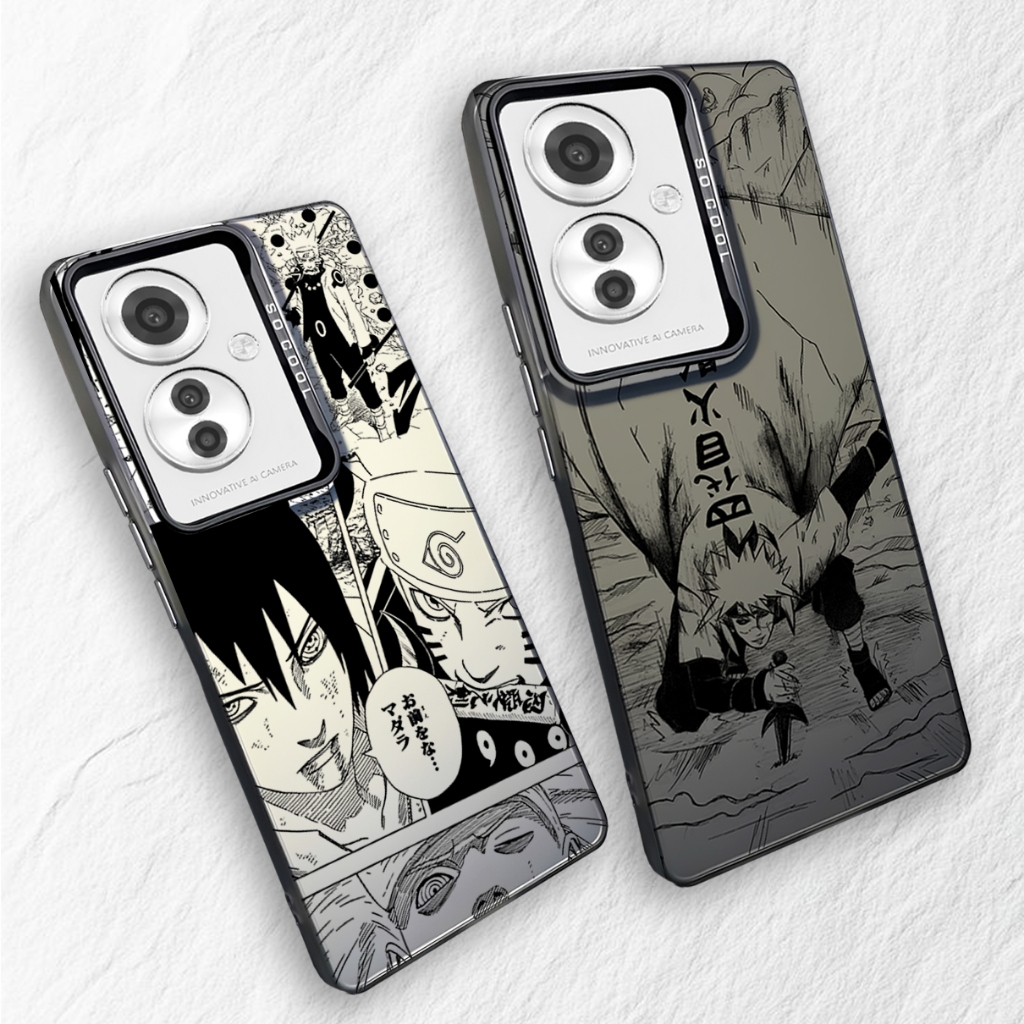 RN52 อะนิเมะ N4rut0 Sasuke กรณี Oppo series สําหรับ Oppo A5 A5 PRO A5X A98 A96 A79 A76 A71 A60 A58 A