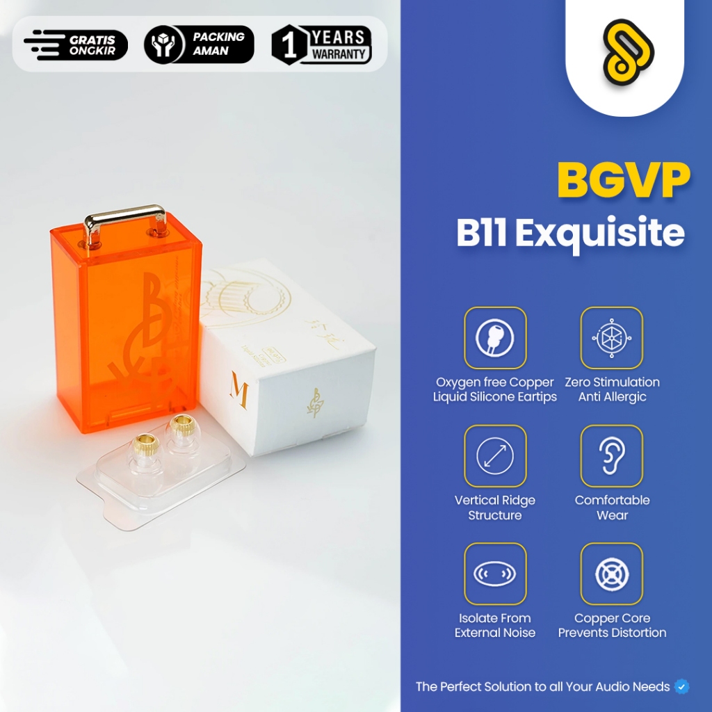BGVP B11 ประณีตซิลิโคนออกซิเจนฟรีทองแดงหูฟังของเหลวผิววัสดุซิลิโคนหูฟังเปลี่ยน Eartip อุปกรณ์เสริม