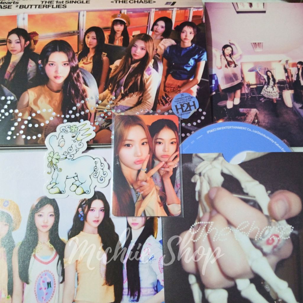 Hearts2Hearts The Chase Unpened Album (CHECK DESCRIPTION)