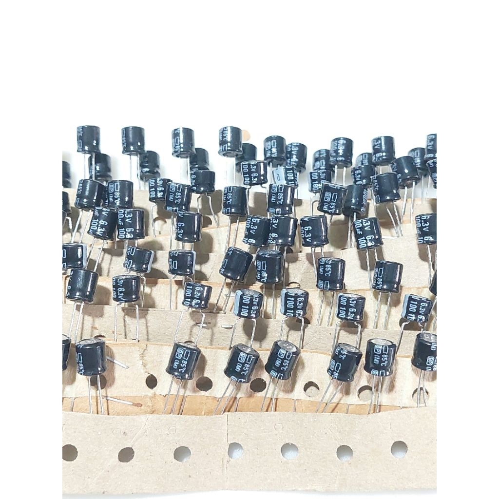ELKO BLACK 100UF-6.3V-100 6.3V-ORIGINAL