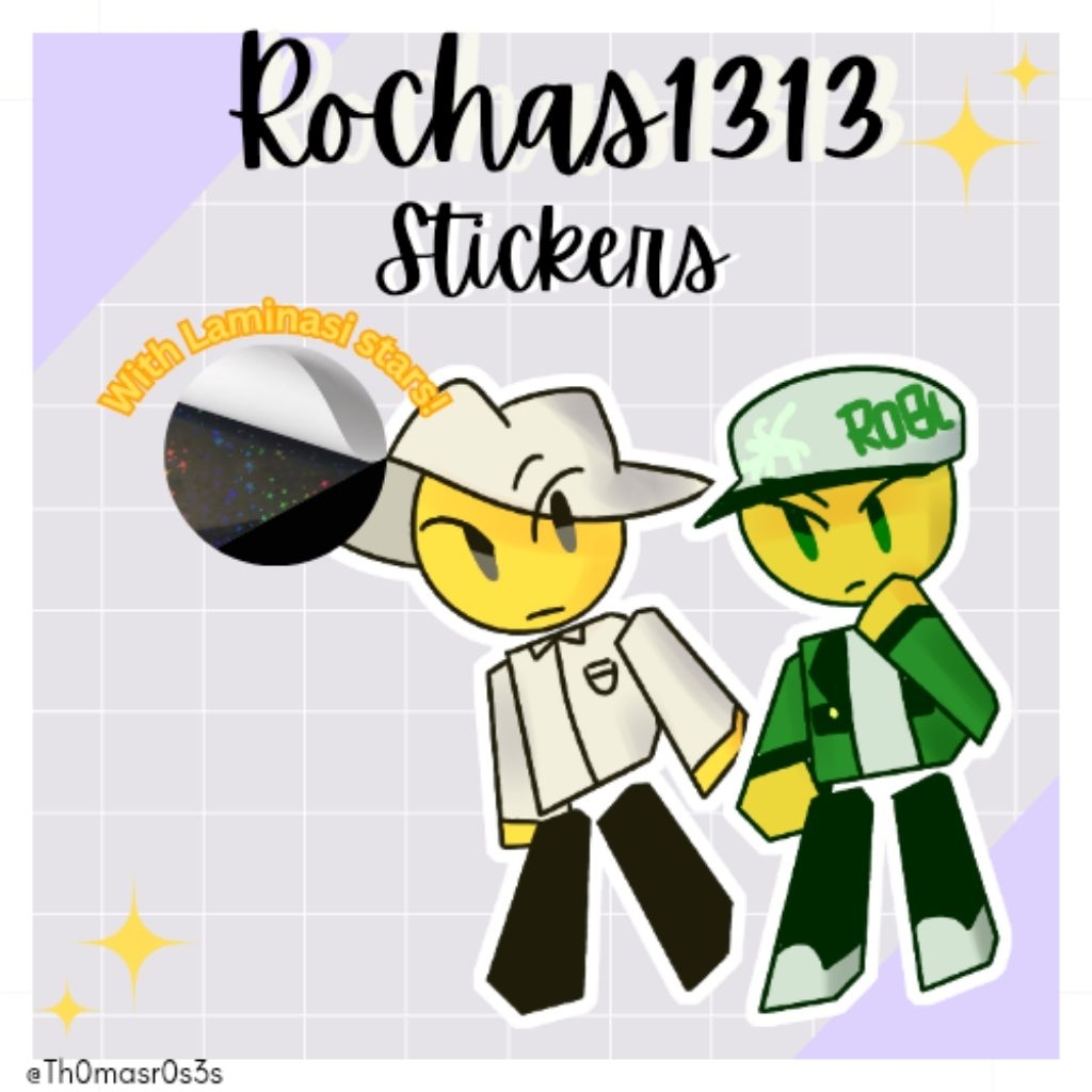 [OPEN] || AVAILABLE] สติ๊กเกอร์ Rochas313 พร้อมดาวโลเคลือบ