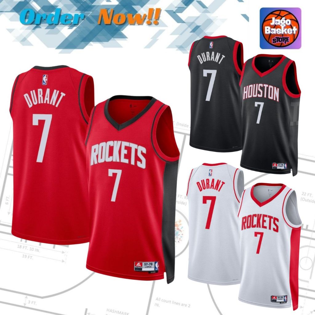 เสื้อบาสเก็ตบอล Houston Rockets Kevin Durant 7
