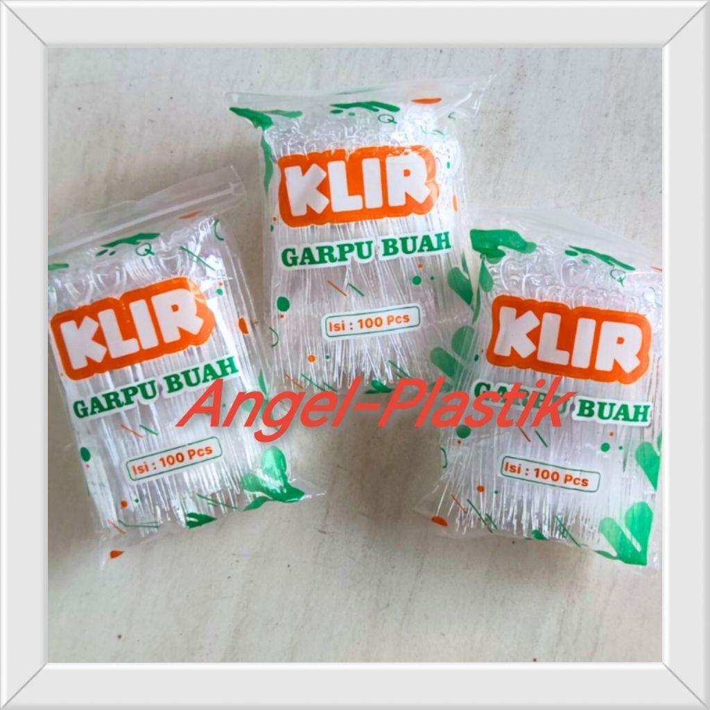 วันเกิด FORK / เค้กใส (CLEAR) ผลไม้ / RUJAK FORK (TRANSPARENT)