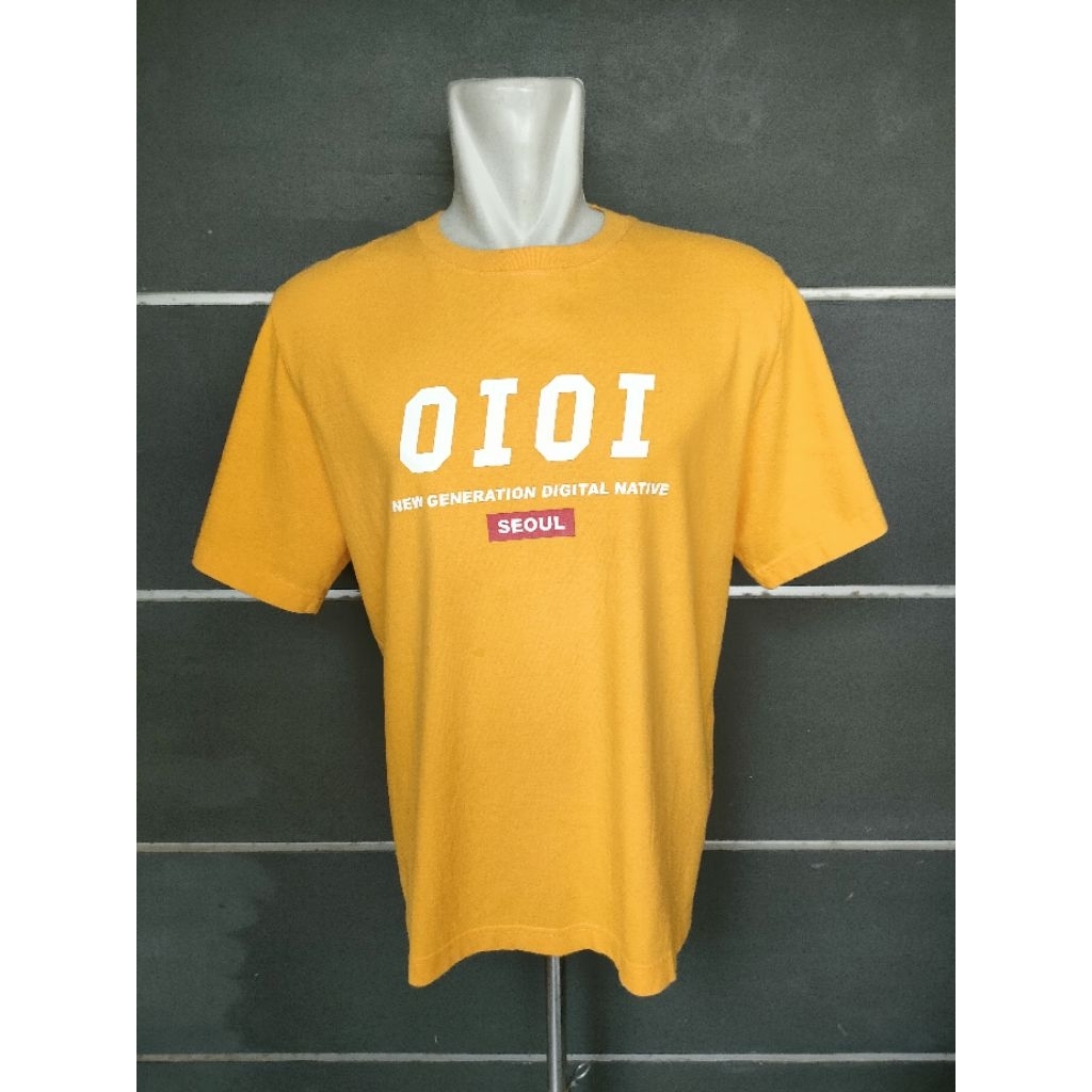 Oioi เสื้อยืดเหลือง L
