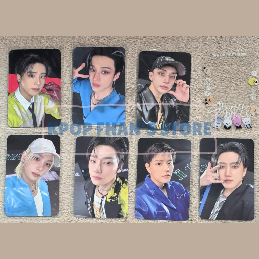Stray Kids KARMA - การ์ดรูปถ่ายและการ์ดใส SKZOO