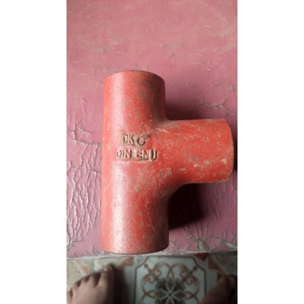 TEE CAST IRON 2" INCH DN 50MM