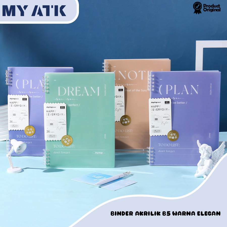 Binder Notebook B5 School Notebook