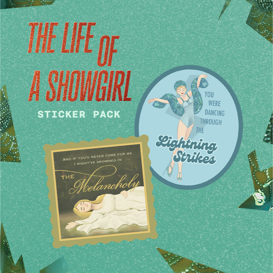 Taylor Swift The Life of A Showgirl Ophelia Opalite สติ๊กเกอร์