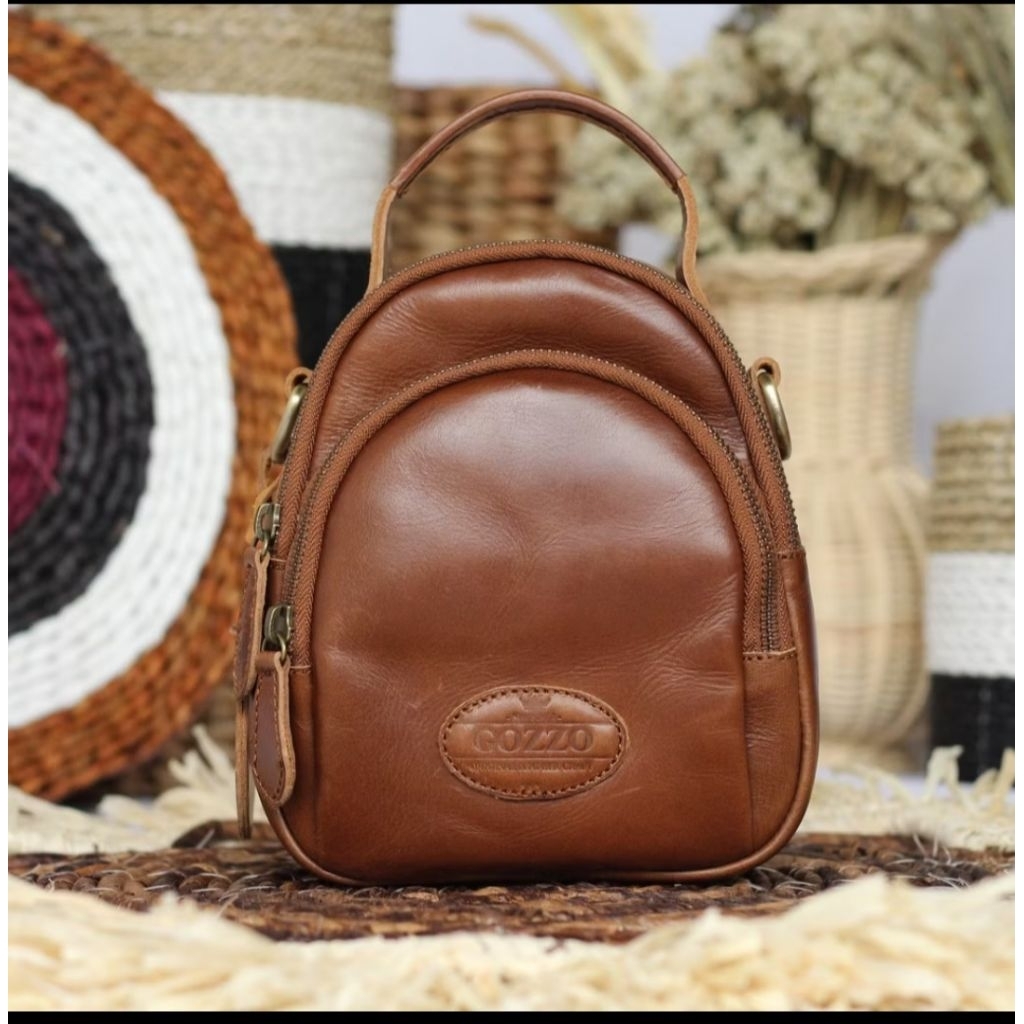 Preloved Diana Havana กระเป๋าสะพายผู้หญิงหนังวัวแท้ by guzzo