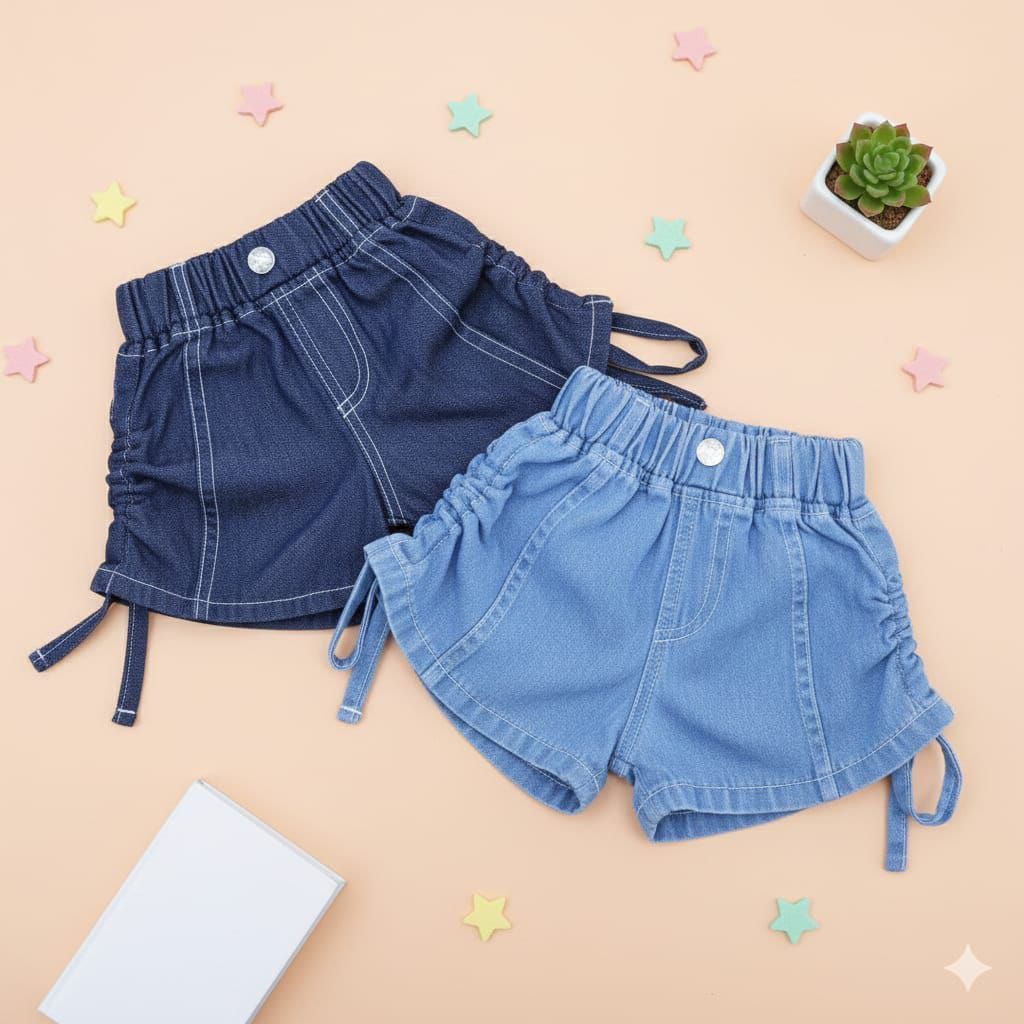 2-5T (กางเกงเด็กผู้หญิง) DRAWSTRING JEANS PEN