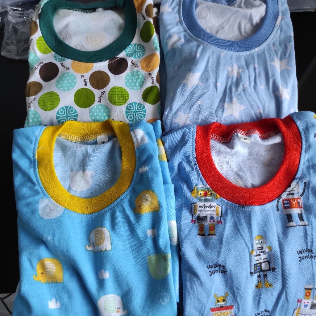 ชุดนอนเด็ก RIJEK Qkids ผลิตจากวัสดุเสื้อยืดพิมพ์ลาย || ชุดนอนเด็กอายุ 2 3 4 ปี