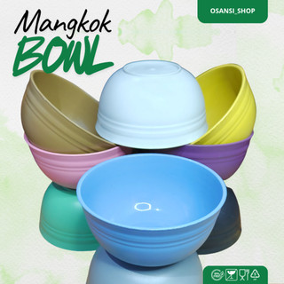 MANGKOK BOWL PLASTIK 12 PCS (1 LUSIN) BPA Free