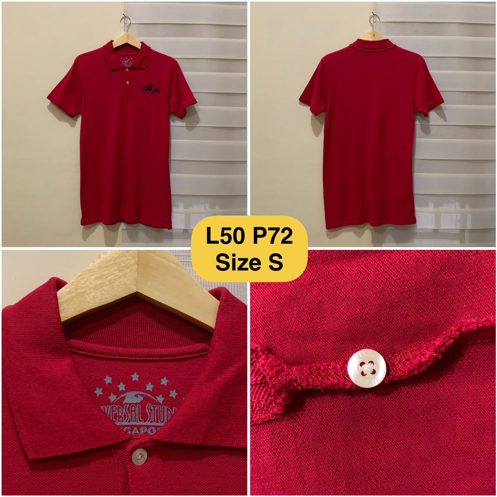 MERAH Original Red Studios Singapore Universal Poloshirt