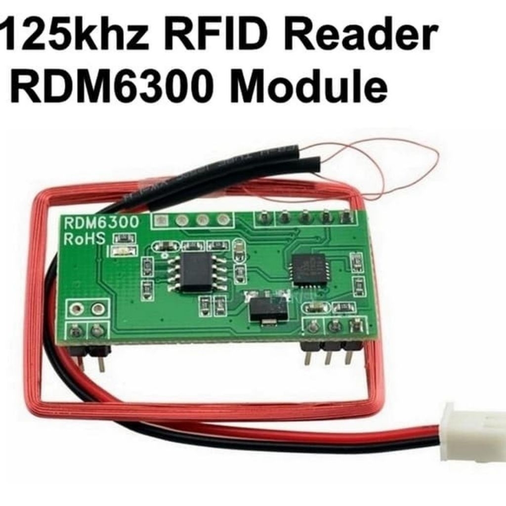 โมดูล RFID RDM6300 125KHZ Proximity reader sensor uno r3 mega esp32