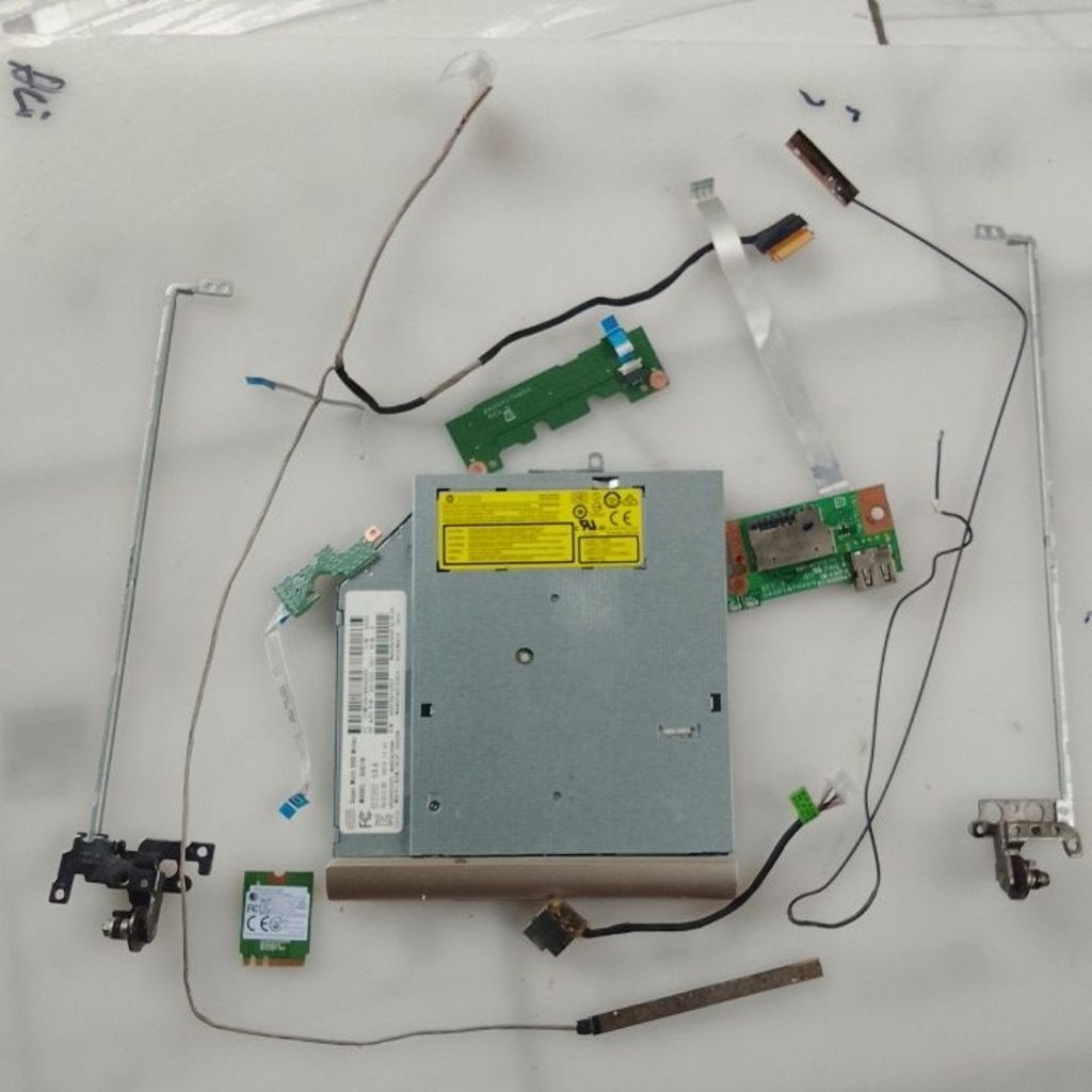 TOMBOL อะไหล่ hp 14-bs006TU การ์ด wifi DVD บานพับยืดหยุ่น lcd การ์ด wifi ยืดหยุ่นปุ่มปิด แจ็ค power 