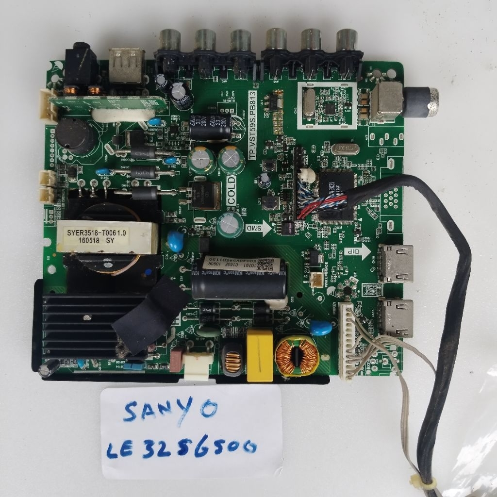 บอร์ดหลักทีวี Sanyo LE32S6500 ดั้งเดิม