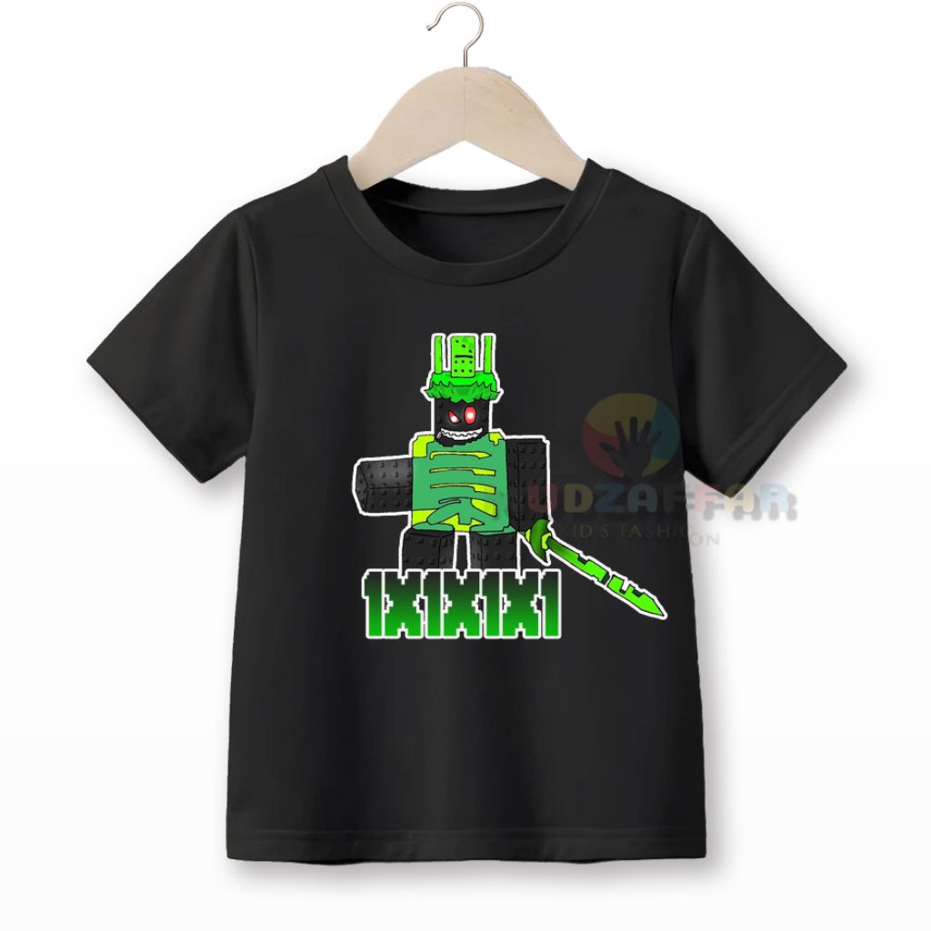 ROBLOX CHARACTER KIDS เสื้อยืด 1X1X1X1 FORSAKEN KIDS เสื้อยืด 1X1X1X1 ROBLOX FORSAKEN
