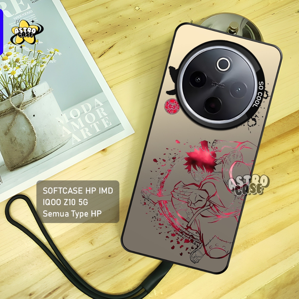 IQOO Z10 Case Premium Matte Hard Casing - เคส IMD - Nakama Motif เคสโฮโลแกรม - เคส Iqoo Z9 5G/Z9 Tur