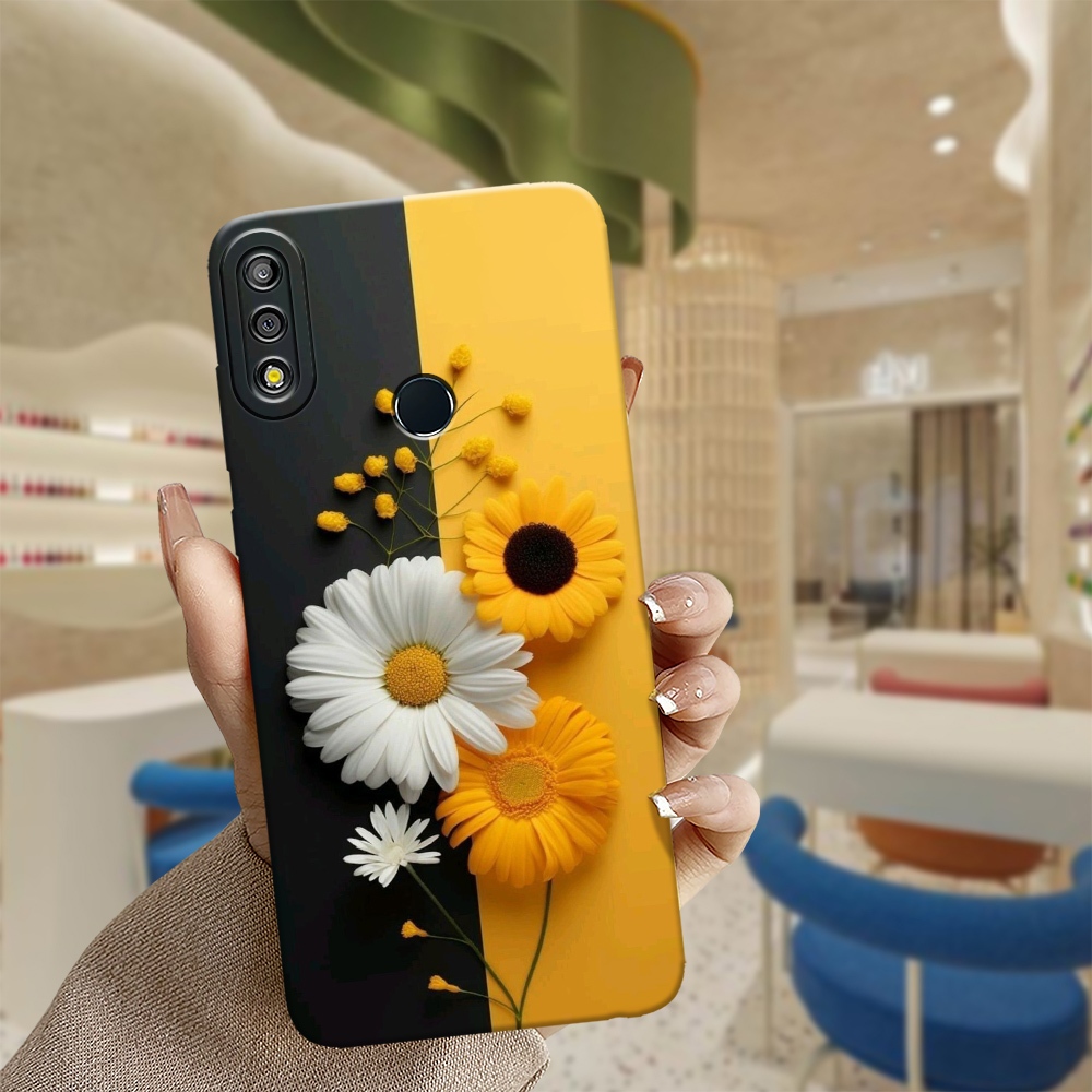 เคสโทรศัพท์ HP Asus Zenfone Max Pro M2 - เคสดอกไม้แฟชั่น - Asus Zenfone Max Pro M2 Softcase - Phone 