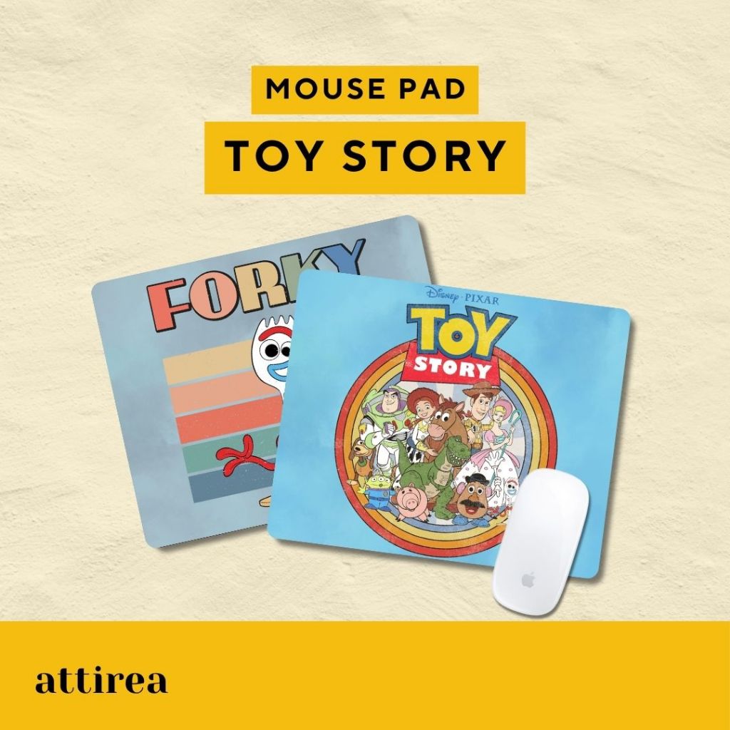 แผ่นรองเมาส์กันลื่นสําหรับเล่นเกม Toy Story | ฐานแผ่นรองเมาส์พรีเมี่ยม