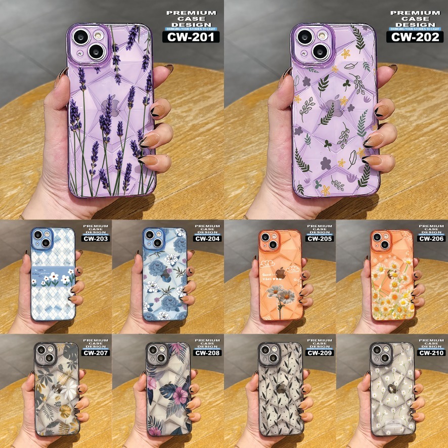 CASE MOTIF PICTURE CODE CW201-CW210 •Realme Note 50/C75/C73/C71/C63/C61/C55/C53/C51/C35 HOKKY ACC