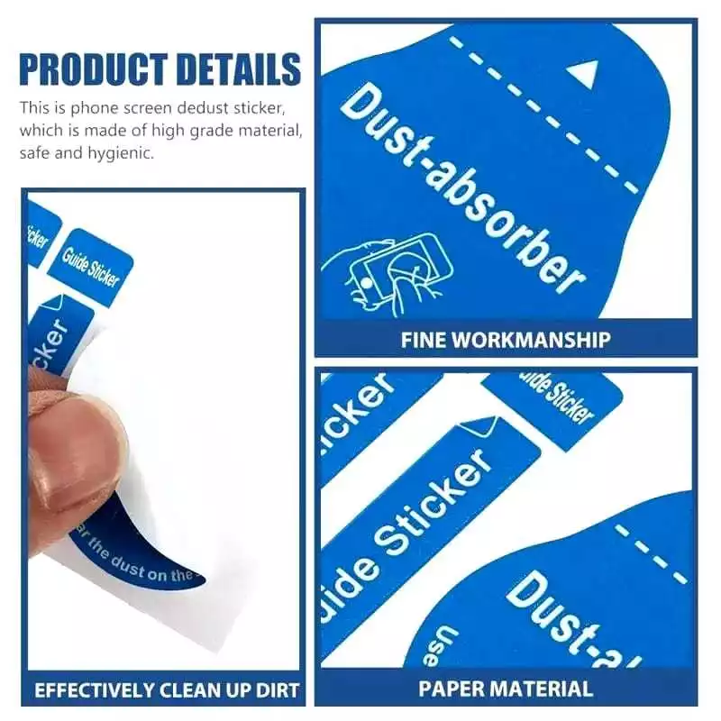สติ๊กเกอร์ทำความสะอาดหน้าจอ HP LAYER DUST ABSORBER สำหรับมือถือและกล้อง thumbnail 3