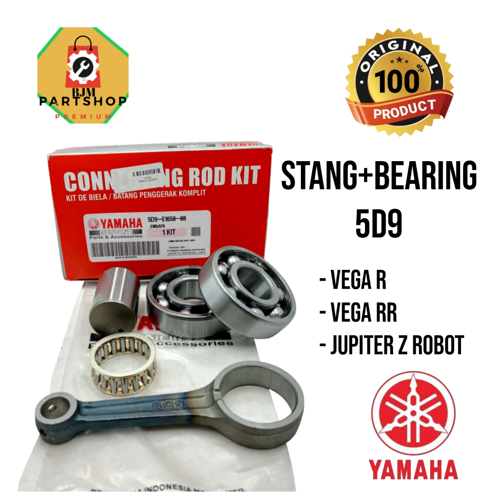 STANG SEHER+BEARING_5D9 ORIGINAL YAMAHA-JUPITER Z ROBOT, VEGA R, VEGA RR_ORII YAMAHA JUPITER, VEGA