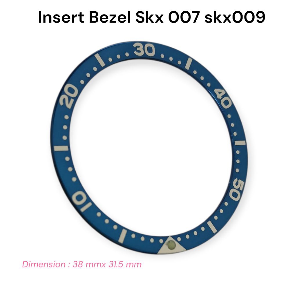 แหวน Abcd ใส่ Bezel สําหรับ Skx 007 009 สีฟ้า