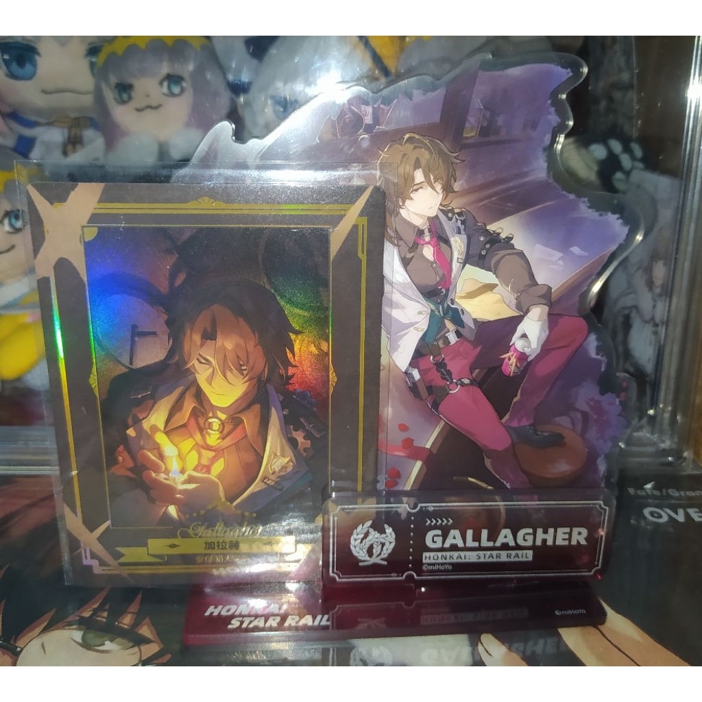 Honkai Star Rail Gepard Pin Badge Blade พวงกุญแจอะคริลิค Acheron Bonus Card Gallagher Stande Card