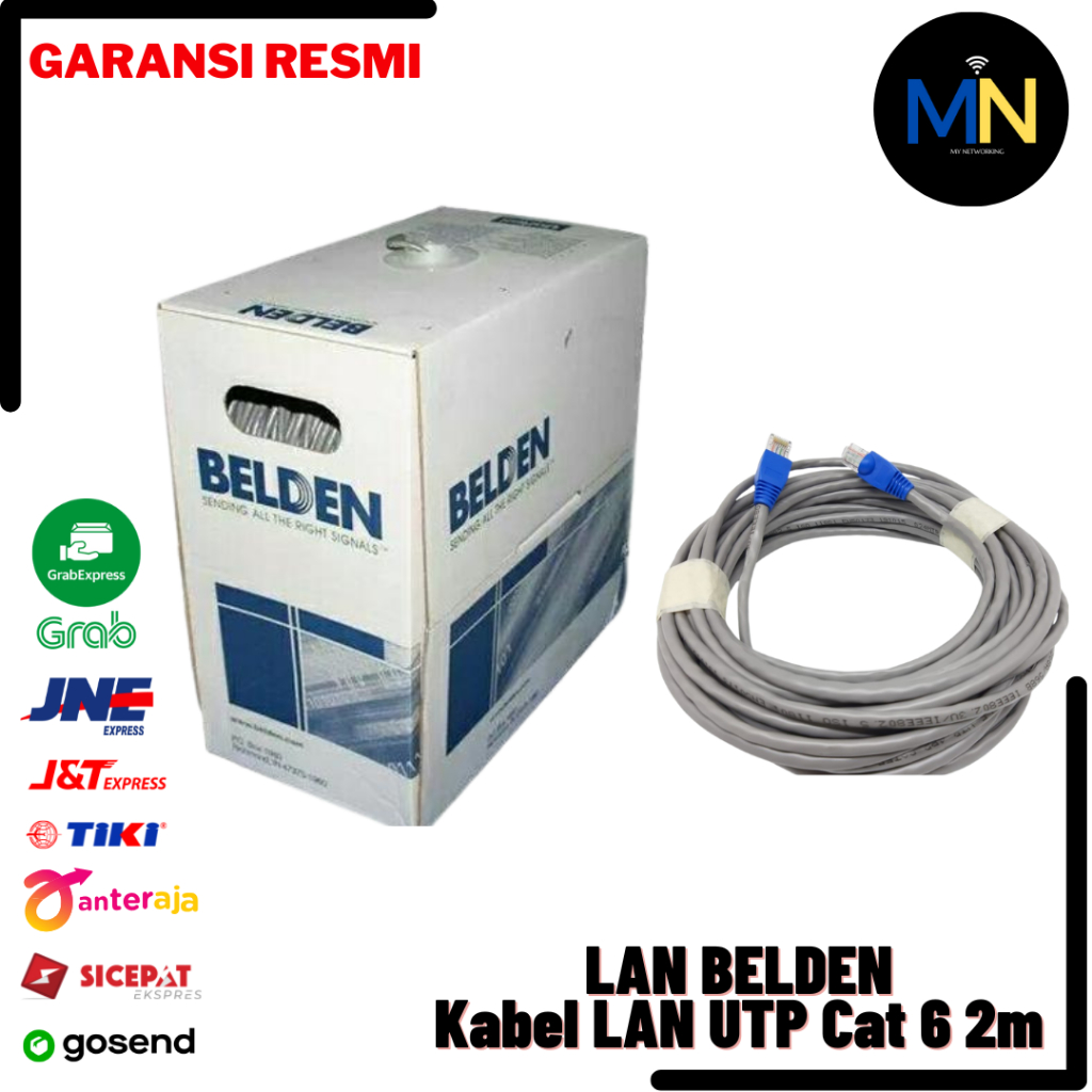 สาย LAN UTP Cat 6 2m UTP Cat6 สาย 2 เมตร ไม่แมวยาว 5