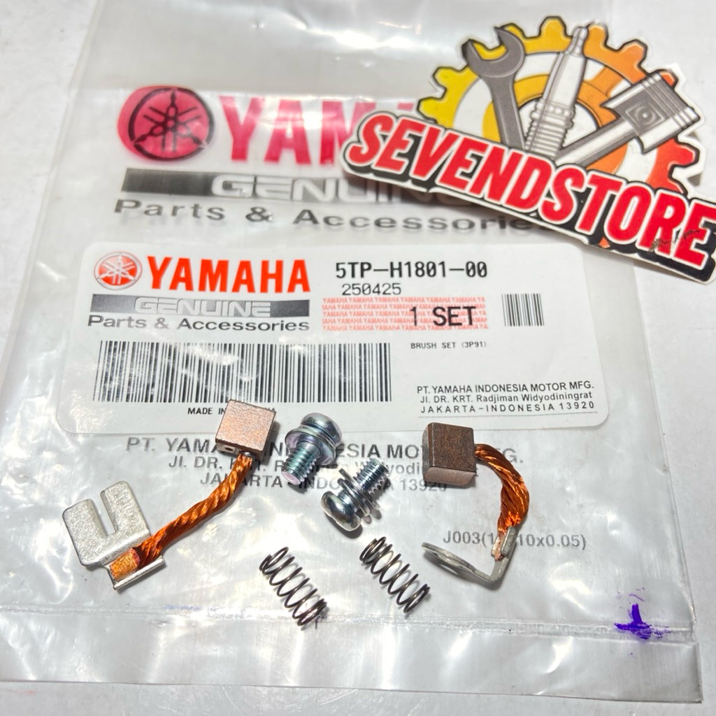 Cool Brostel Charcoal Dynamo Starter 5TP ชุดแปรงคาร์บอน Jupiter Z Mio J Soul GT Vega R ใหม่ N Max Or