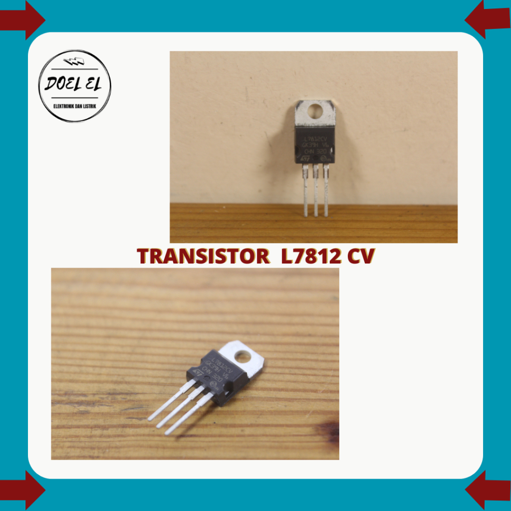 DOEL EL ทรานซิสเตอร์ L7812CV / L 7912 CV ต้นฉบับ | TR L 7812 CV / L7912CV