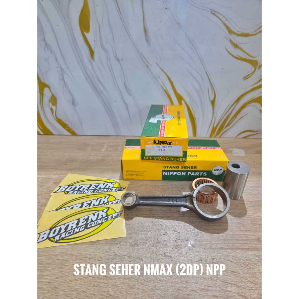 ชุด CONROD STANG SEHER YAMAHA N-MAX N MAX 2DP NPP - BOYRENK RACING CONCEPT