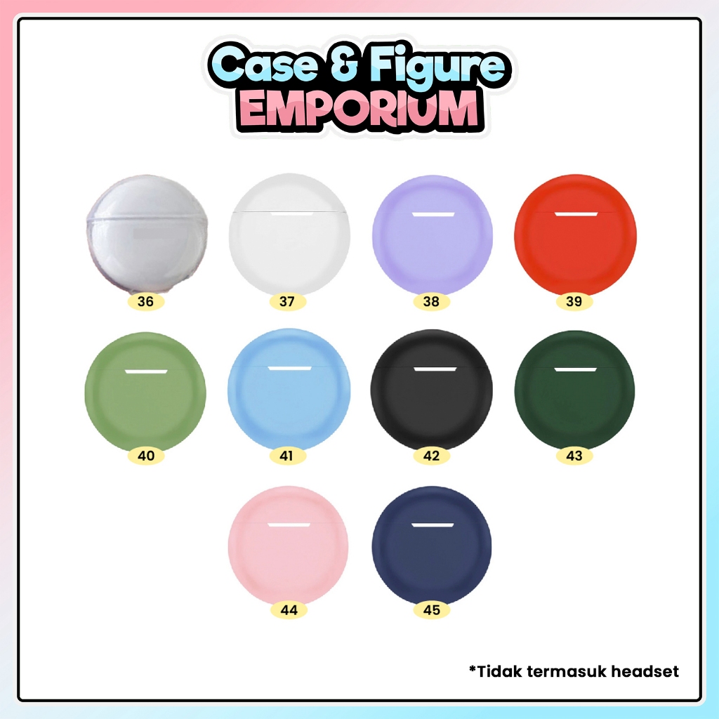 [RP] Redmi Buds 4 Pro Case Cover TWS Silicon Bening Polos Simple Clear