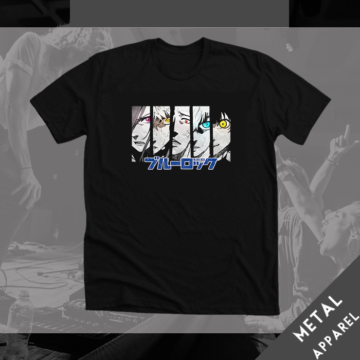 Blue Lock Anime T-shirt Blue Lock Manga Anime Shirt Manga Cartoon Ball Blue Lock