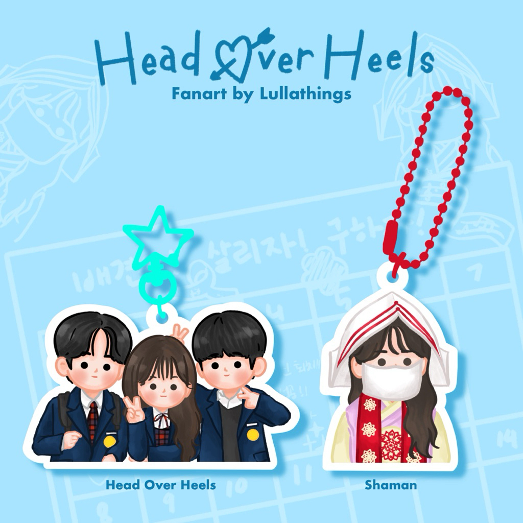 พวงกุญแจ Head Over Heels kdrama