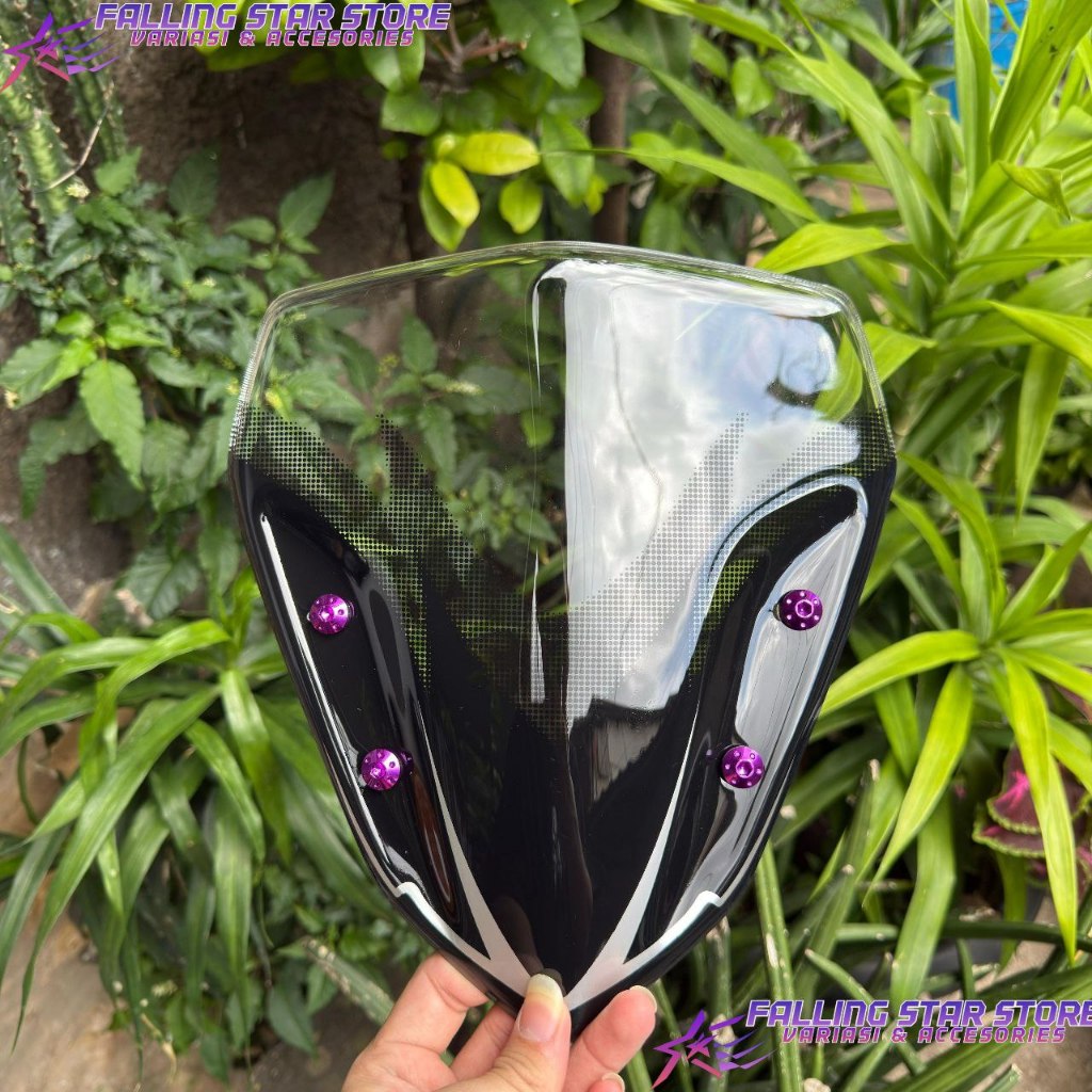 Visor Aerox Black Series Vysor Aerox Old Aerox New Black Series Windshield Aerox 155 All Series FSS