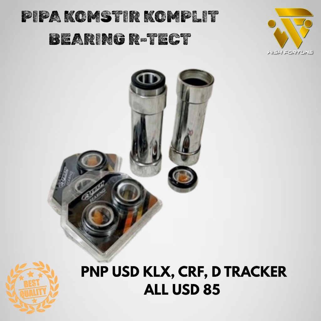 KLX150 CRF STEERING PIPE PLUS แบริ่งบัดกรี R-tech PNP KLX CRF ALL USD 85 BEBEK MODIF GTX